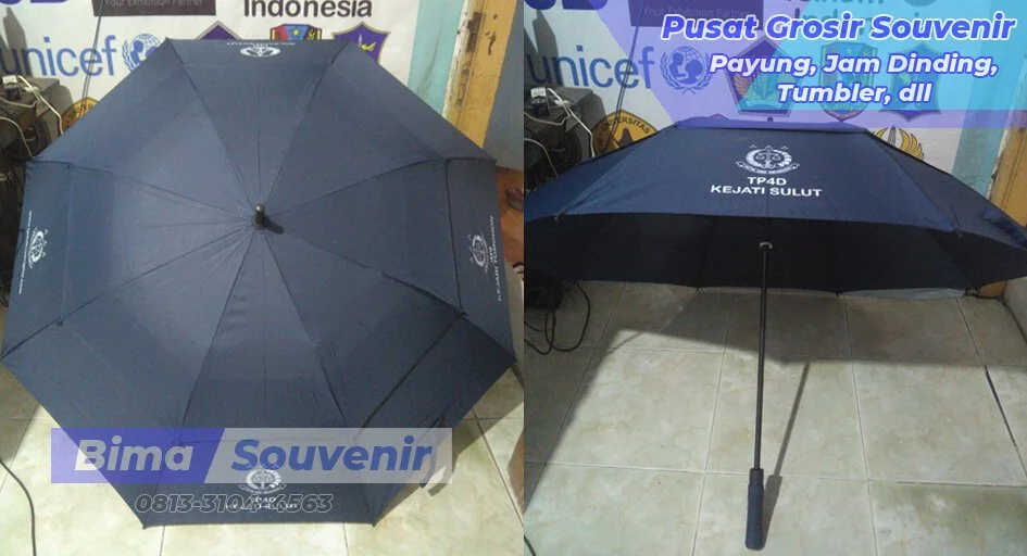 Payung Kejati Sulut - Souvenir Payung Golf Surabaya